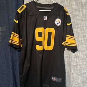 Color rush TJ WATT Steelers jersey